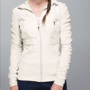 Lululemon NWOT dance studio jacket sz4 angel wing